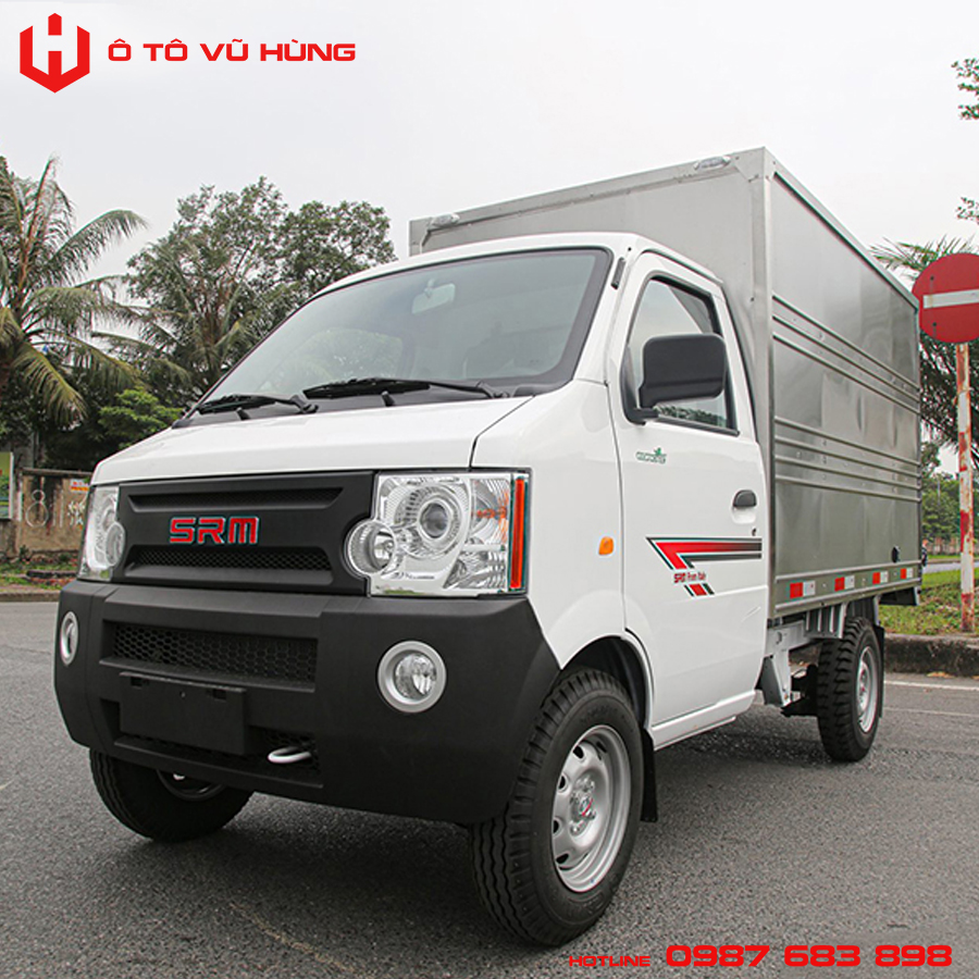 Xe Tải Dongben K9 990Kg thùng kín